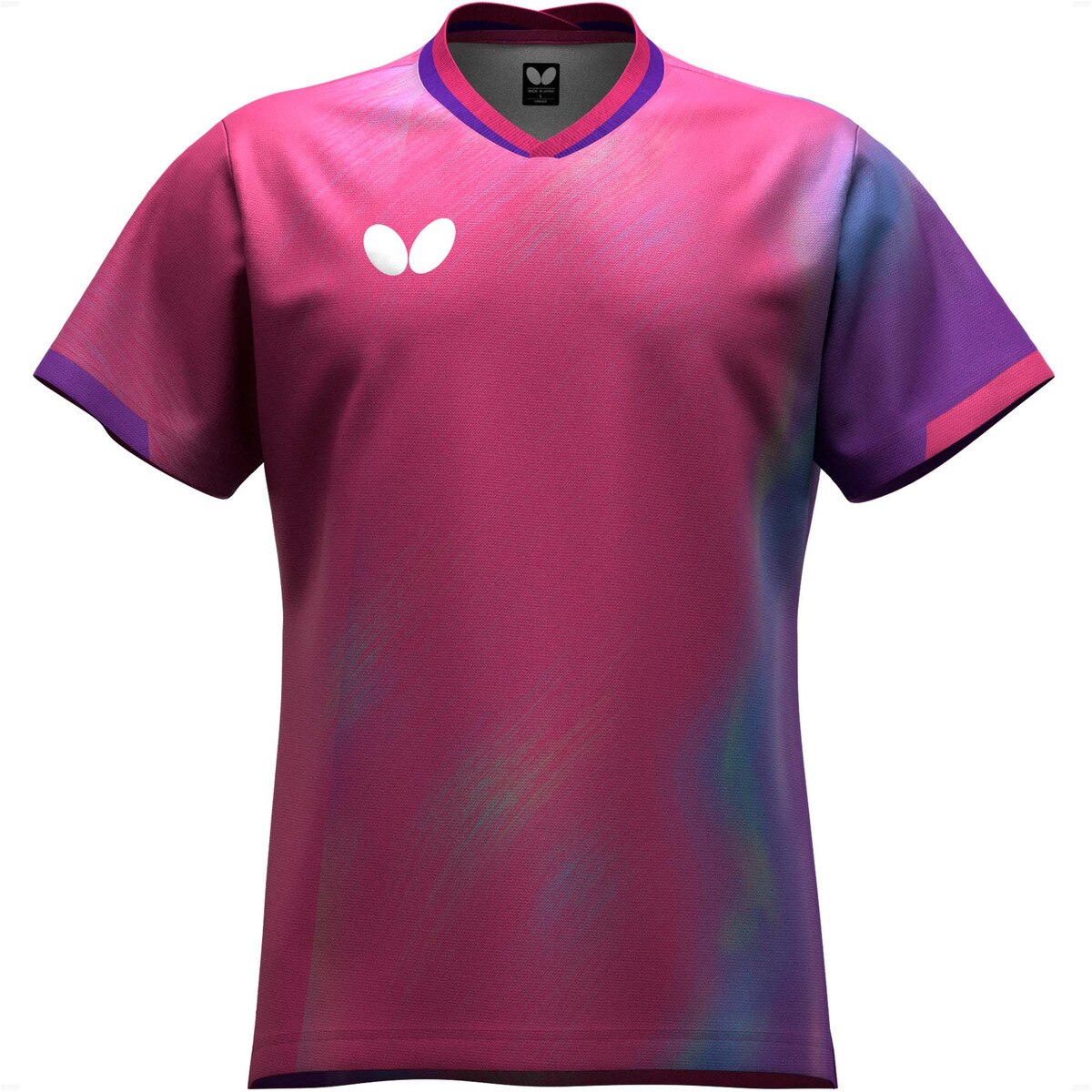 Butterfly Table Tennis - Infiria Shirt - Rose - Front